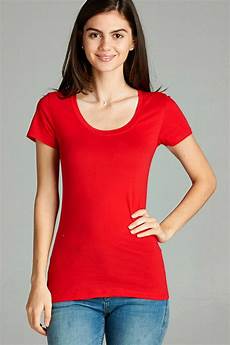 Cotton Combed V Neck T-Shirts