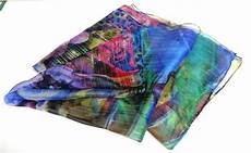 Silk Cocoon Scarves
